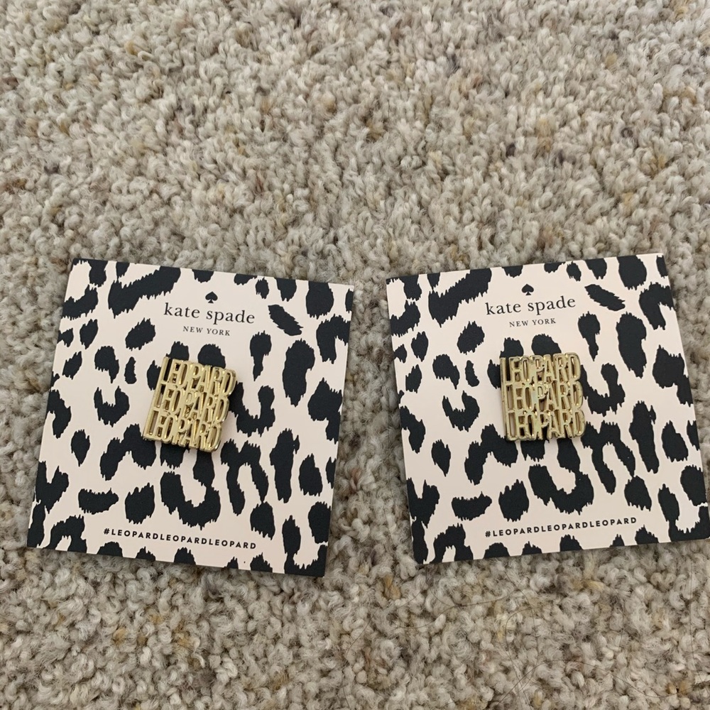 Kate Spade pins